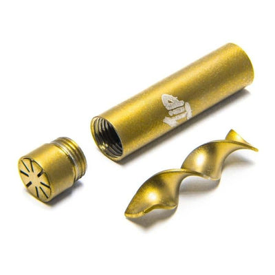 1TIP Wiederverwendbarer Edelstahl Aktivkohlefilter 6 mm gold - 1TIP