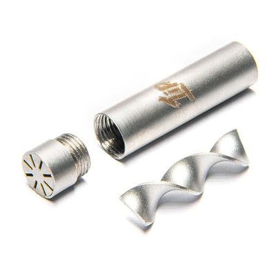 1TIP Wiederverwendbarer Edelstahl Aktivkohlefilter 6mm silber - 1TIP